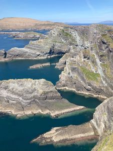 Doon Cottage Images kerry cliffs1 authentic Irish cottage Kerry Way Tahilla